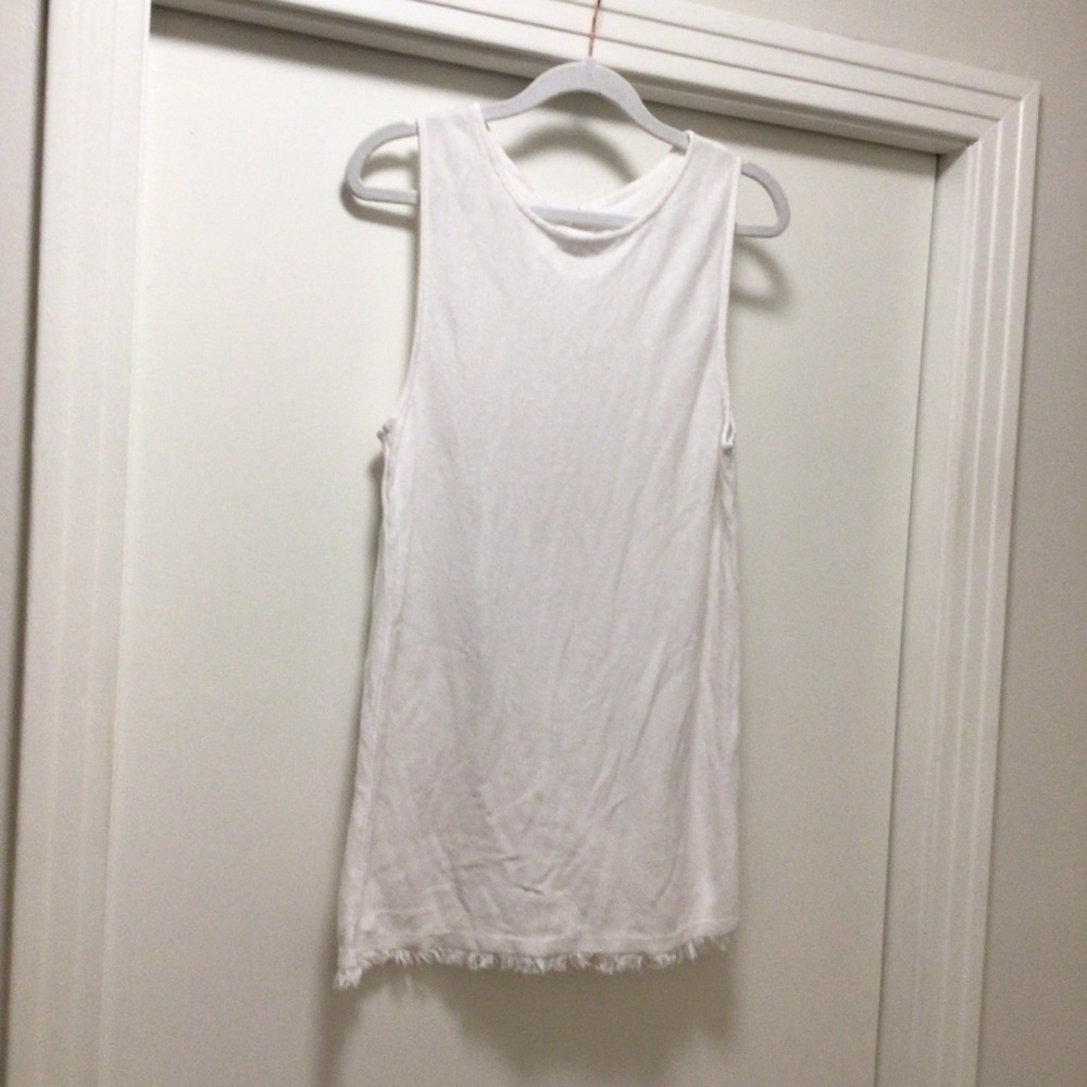 Womens J.Jill Linen Blend Tank Top